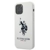 US Polo USHCP12MSLHRWH iPhone 12/12 Pro6,1 biały/white Silicone Collection